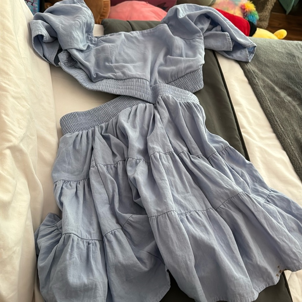 BLUE DRESS